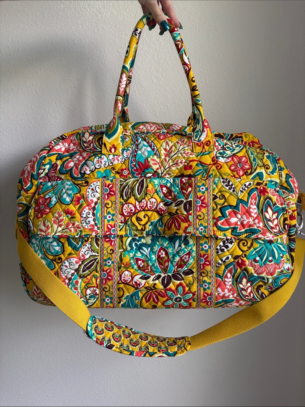 Vera Bradley Weekender Travel Bag in the retired Provencal pattern